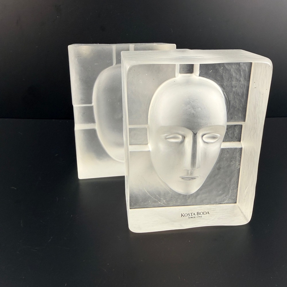 Kosta Boda "Cell" Glass Sculpture Bertil Vallien Signed 90036 Artist Collection